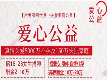 道真仡捐卵助孕生子 爱心志愿者招募